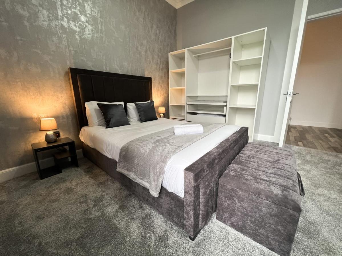 Premium 2Br Flat In The City Centre Glasgow Exteriör bild